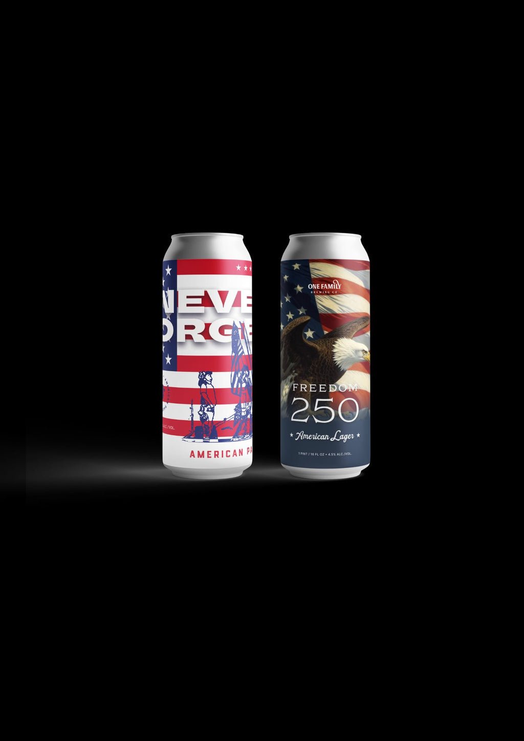 Bundle One Family Brewing Never Forget/Freedom 250