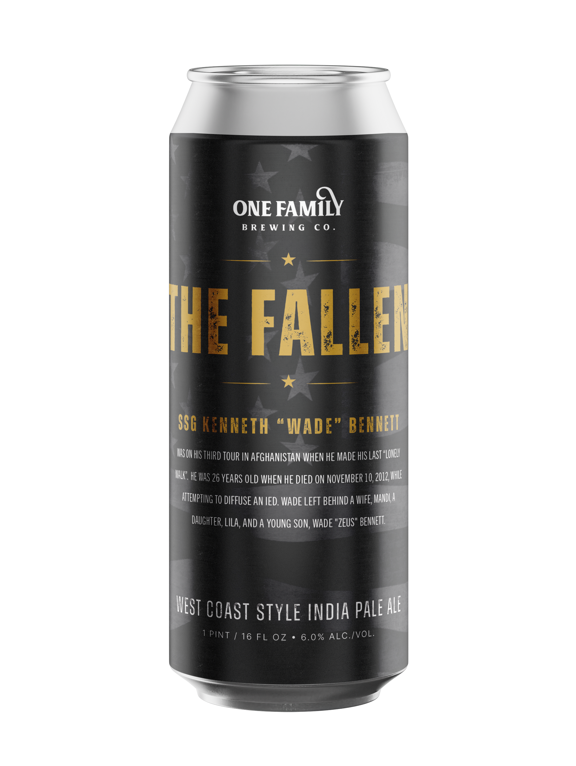 The Fallen West Coast style IPA - 4PK/16 oz cans
