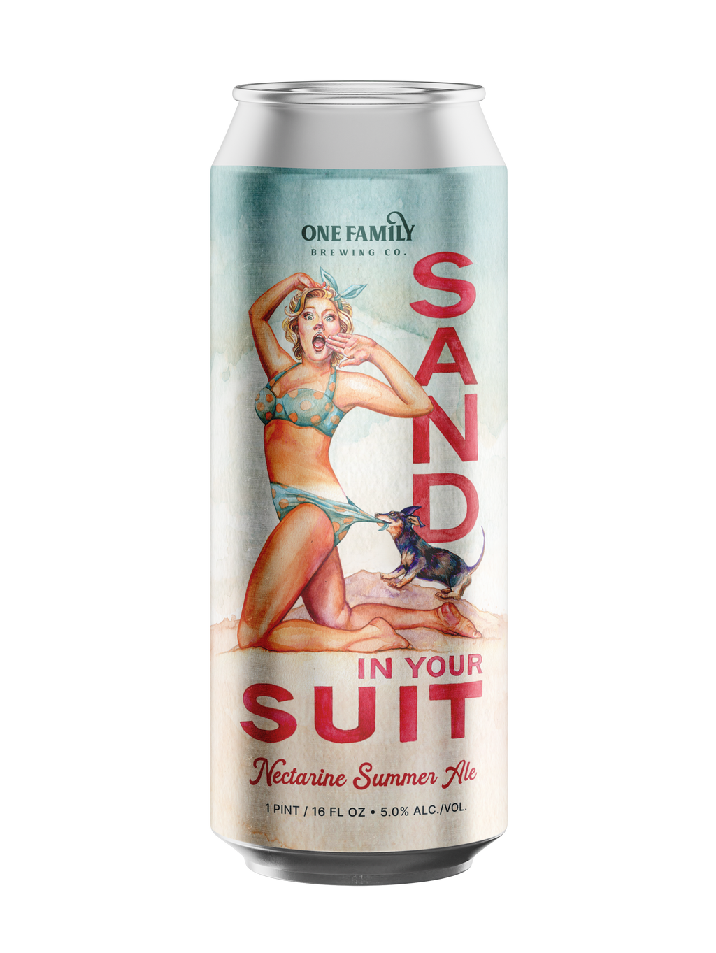 Sand In Your Suit Nectarine Summer Ale - 4PK/16 oz cans