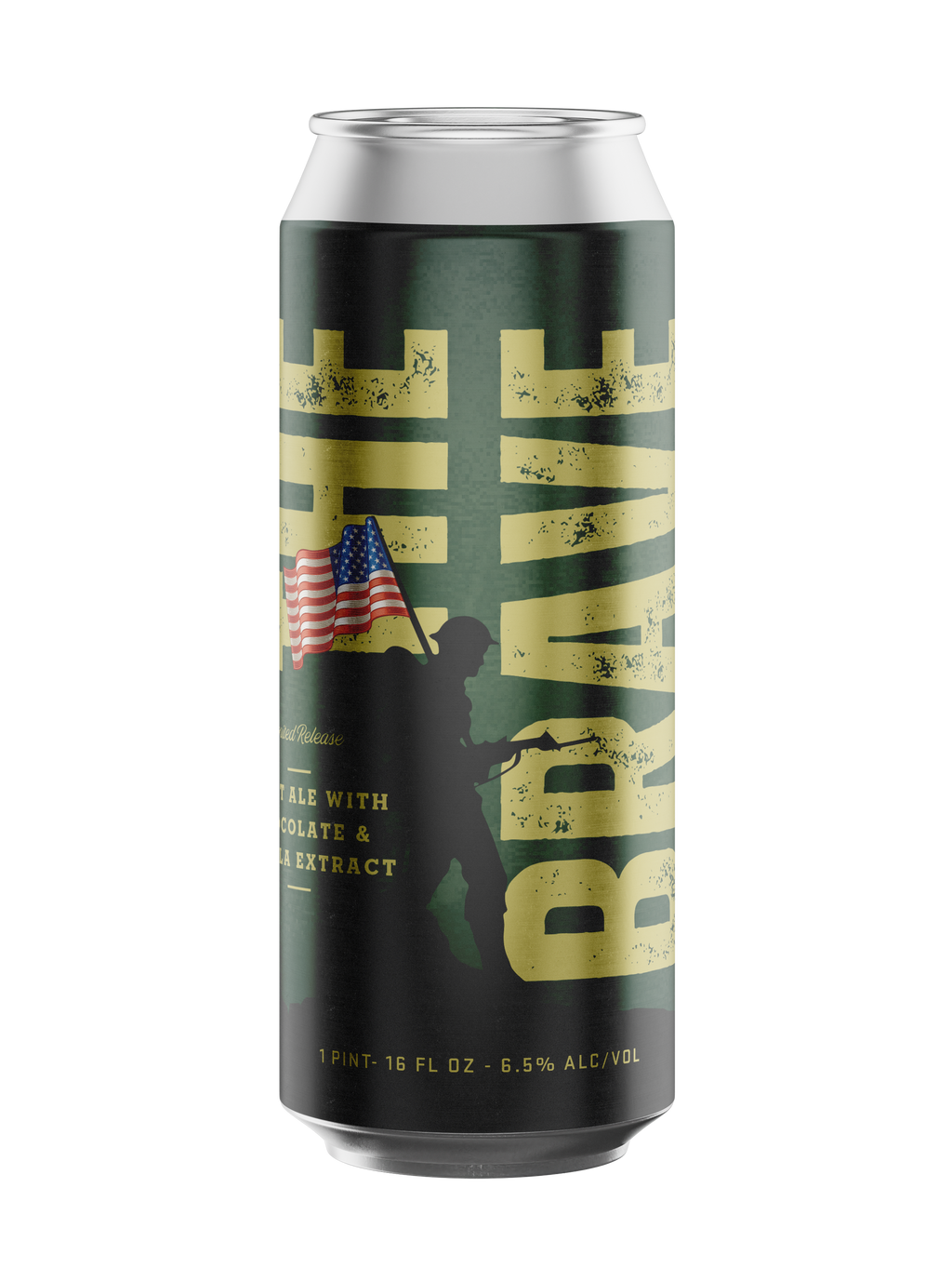 The Brave Chocolate Vanilla Stout - 4PK/16 oz cans