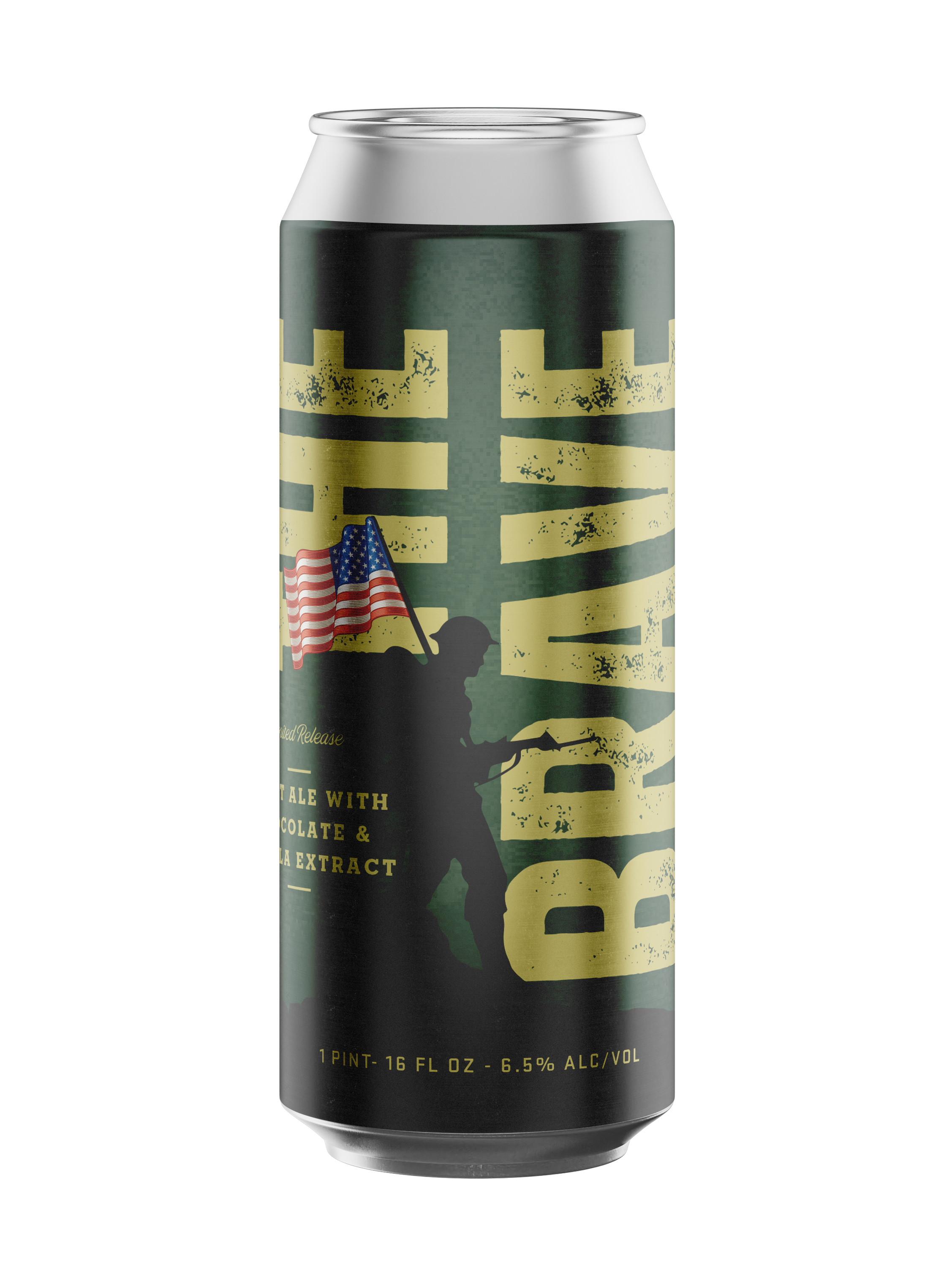 The Brave Chocolate Vanilla Stout - 4PK/16 oz cans