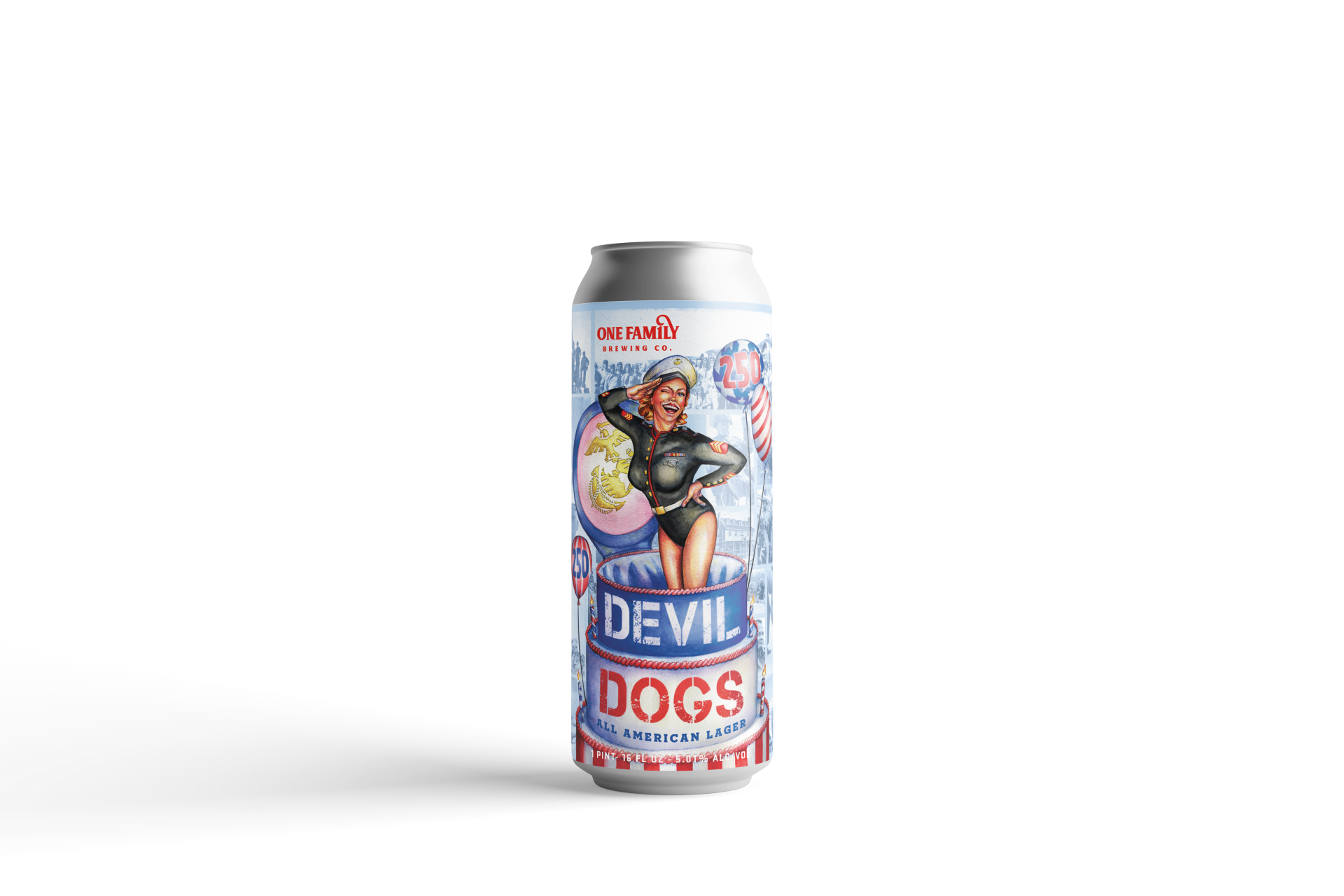 Devil Dogs Lager - 4PK/16 oz cans